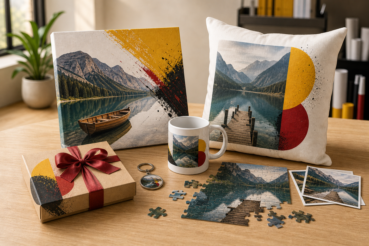 Regali fotografici personalizzati con canvas tazza e puzzle